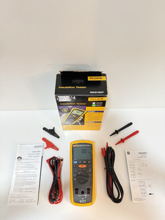FLUKE 1507 INSULATION TESTED NEW SEALEDCALIBRATED 2025