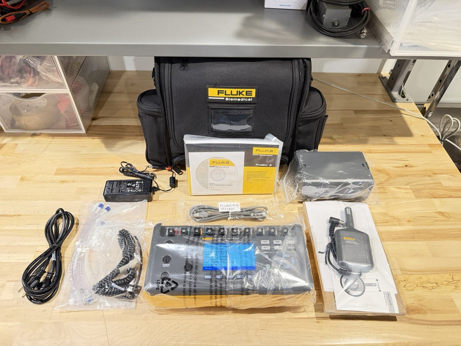 FLUKE BIOMEDICAL PROSIM 8 & SPOT SPO2 MODULE KIT