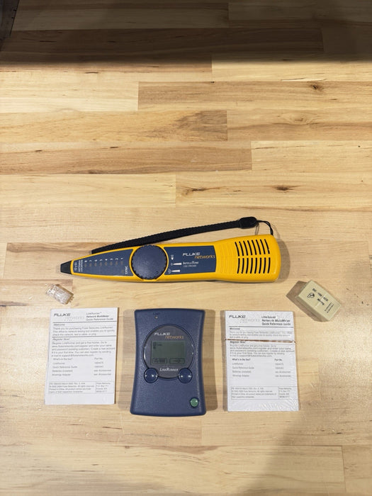 FLUKE NETWORKS LINKRUNNER WITH INTELLITONE 100 PROBE TESTED
