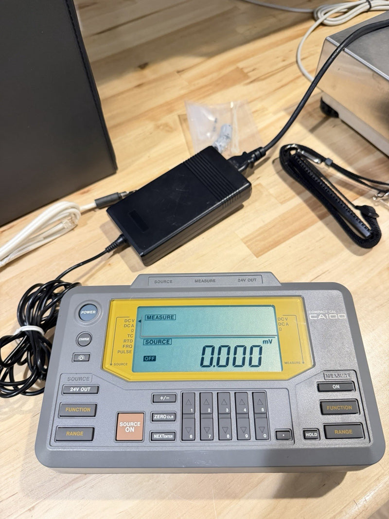 YOKOGAWA COMPACT CA100 CALIBRATOR W/ ACCESSORIES (TESTED) FREE SHIPPING