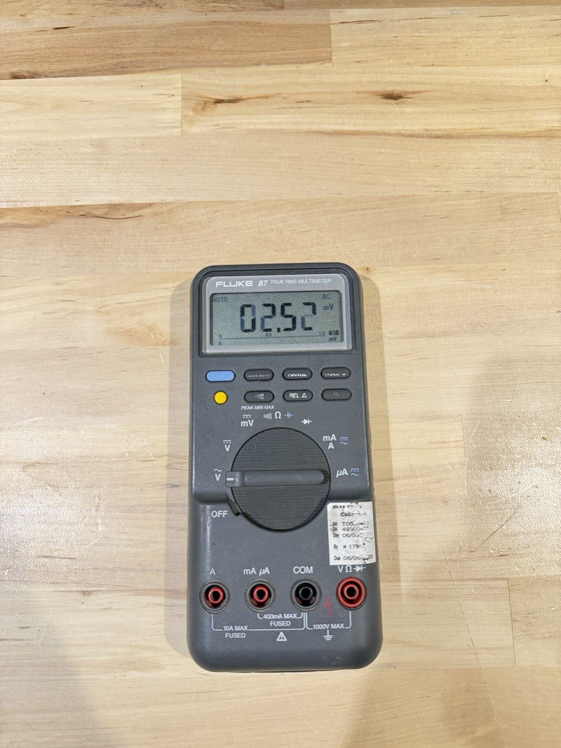 FLUKE 87 TRUE RMS MULTIMETER FOR PARTS