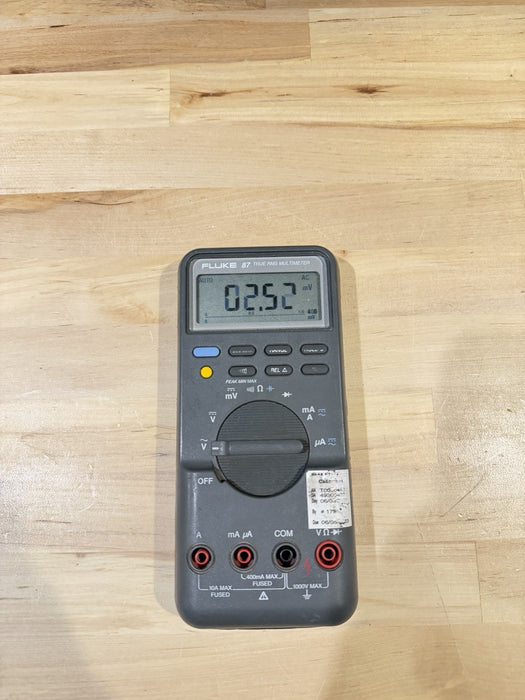 FLUKE 87 TRUE RMS MULTIMETER FOR PARTS