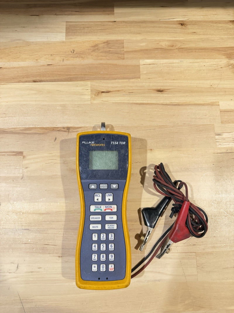 FLUKE NETWORKS TS54 TDR TESTER TESTED