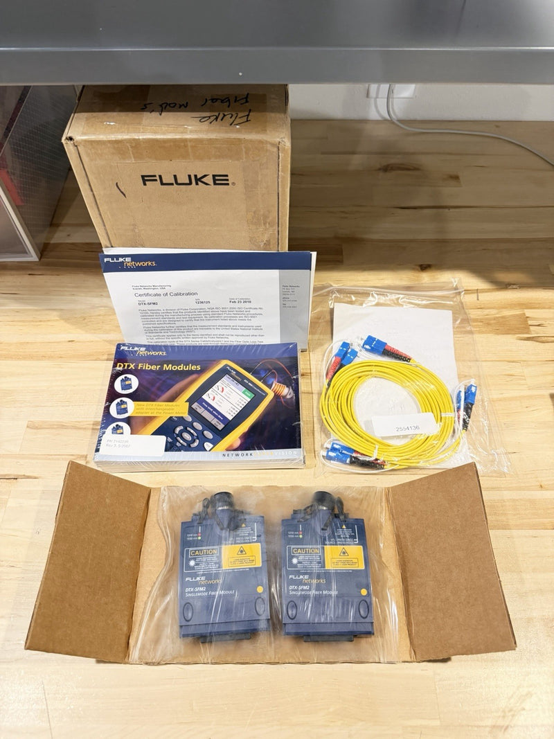FLUKE NETWORKS DTX-SFM2 FIBER MODULE