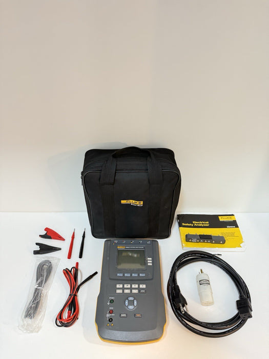FLUKE ESA612 115V ELECTRICAL SAFETY ANALYZER W/ACCESSORIES (TESTED) SHIPS FREE