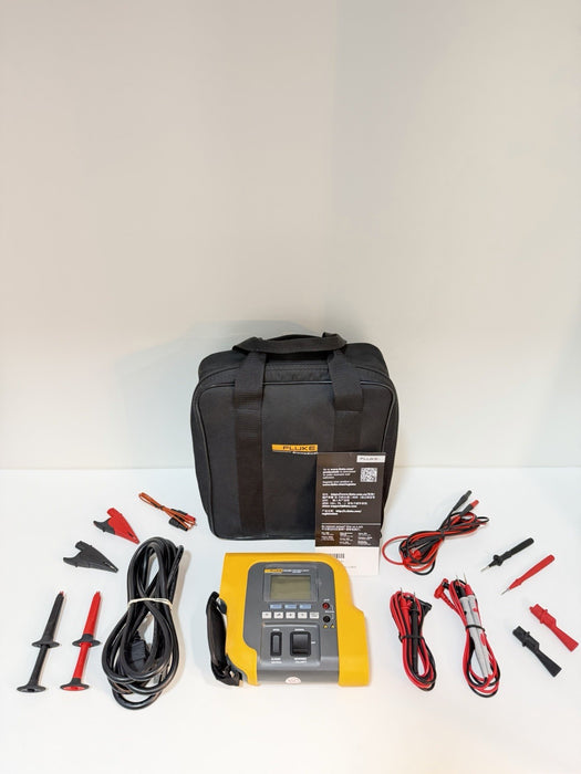 FLUKE BIO MEDICAL ESA609 ELECTRICAL SAFETY ANALYZER WITH ACCESSORIES NEW