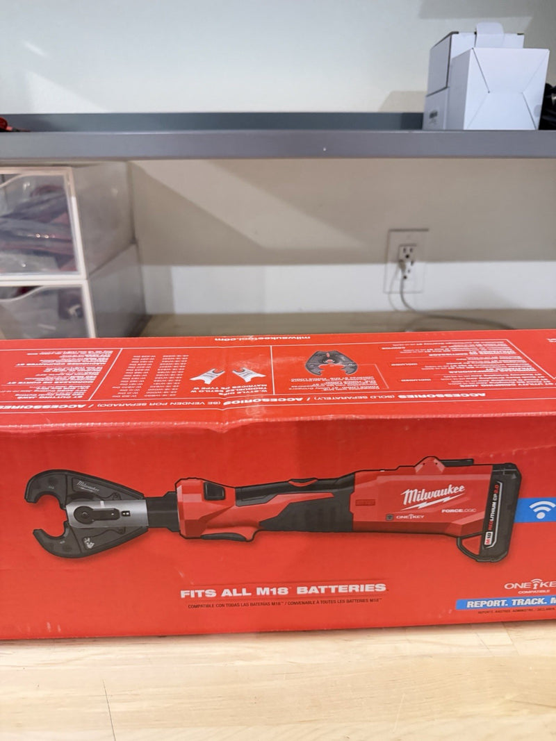 MILWAUKEE 2978-22 M18 18V 6T LINEAR UTILITY CRIMPER KIT WITH BATTERY & CHARGER