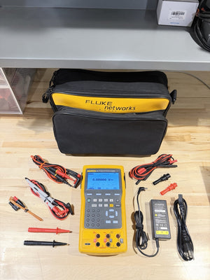 FLUKE 754 DOCUMENTING PROCESS CALIBRATOR WITH ACCESSORIES TESTED