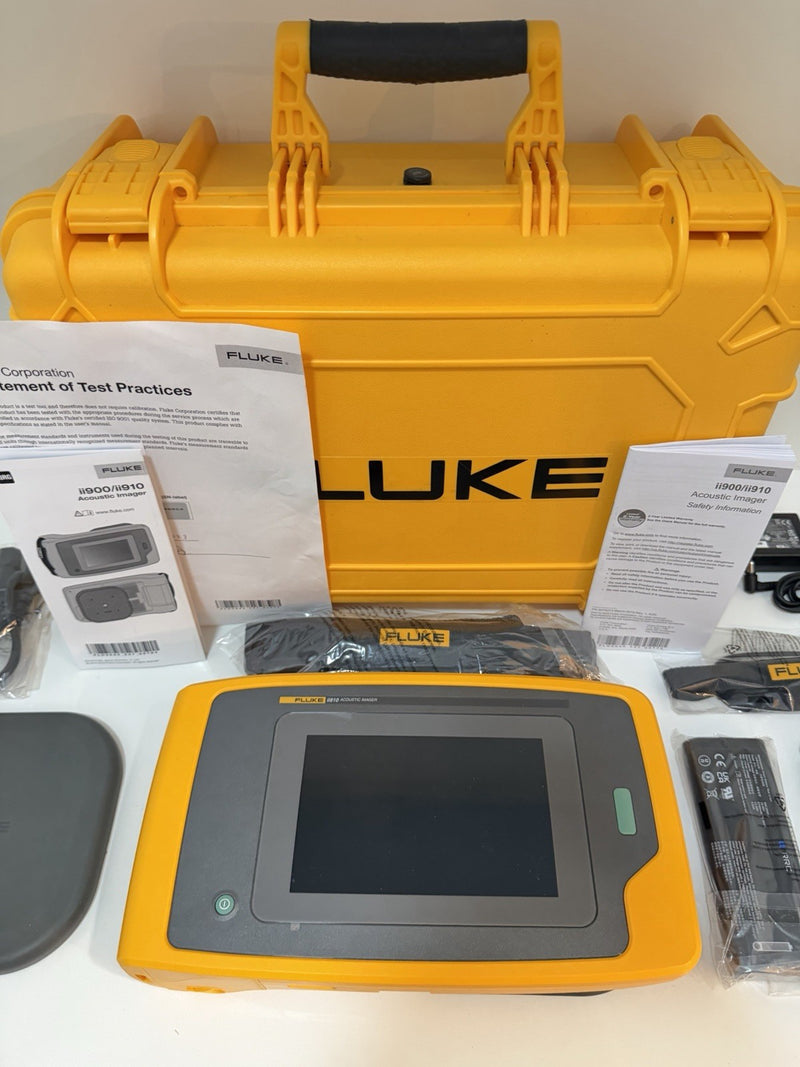 FLUKE ii910 ACOUSTIC IMAGER W/ ACCESSORIES FREE SHIPPING (NEW)