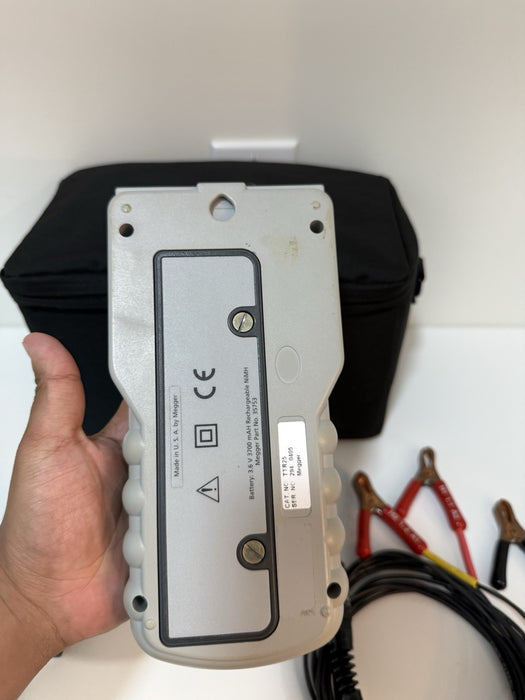 MEGGER TTR-25 SINGLE & THREE PHASE TRANSFORMER TURN-RATIO TEST