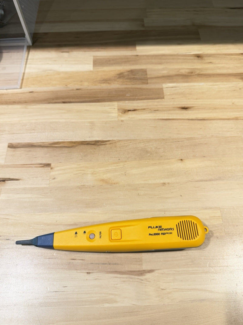 FLUKE NETWORKS PRO3000 F60 PROBE & PRO3000 TONER KIT TESTED