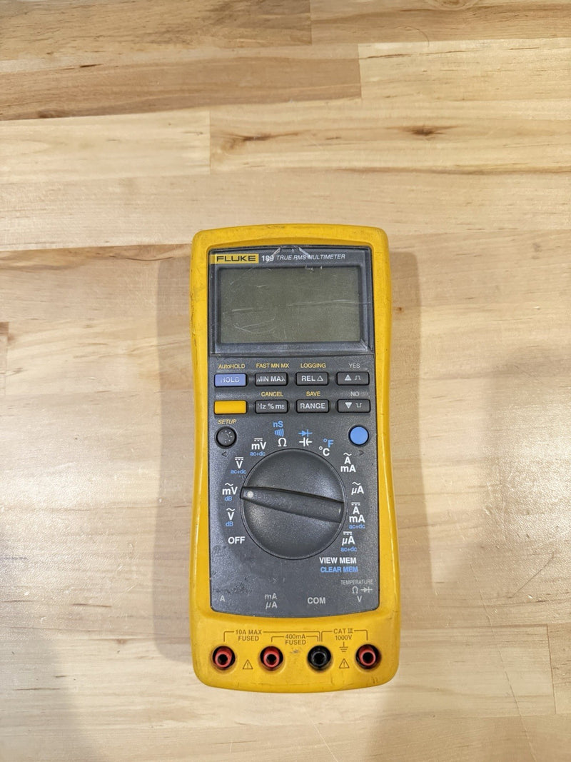 FLUKE 189 TRUE RMS MULTIMETER FOR PARTS