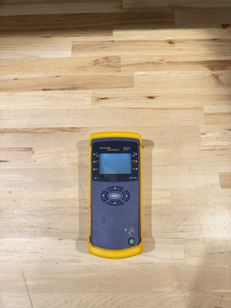 FLUKE NETWORKS NET TOOL SERIES II WITH CHARGER TESTED