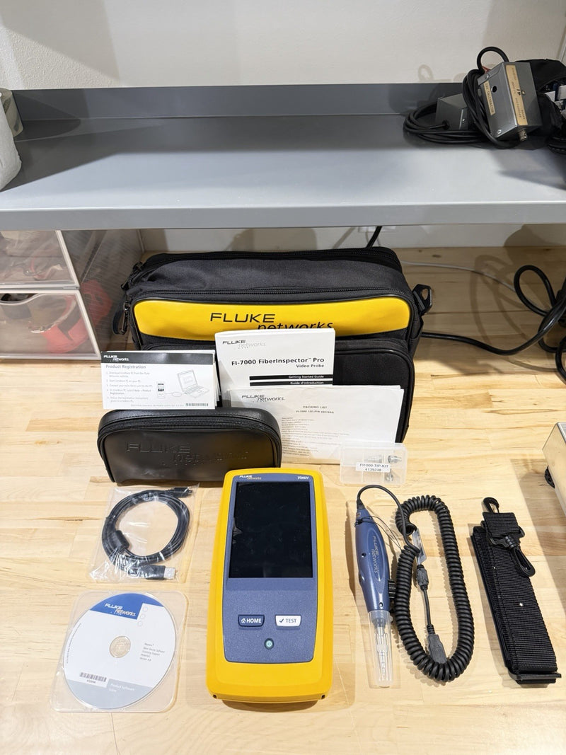 FLUKE NETWORKS FI-7000 FIBER INSPECTOR PROBE KIT