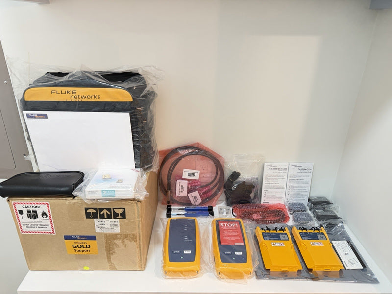 FLUKE NETWORKS DSX-5000QI/GLD 1 YEAR SUPPORT & QUAD OLTS -NEW SEALED /SHIPS FREE