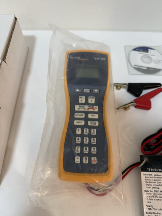 FLUKE NETWORKS TS54 TDR TEST SET (NEW FACTORY SEALED) SHIPS FREE