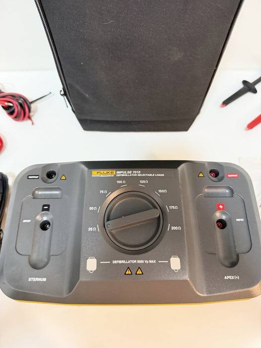 FLUKE 7010 BIOMEDICAL SELECTABLE LOADS WITH LEADS CALIBRATED 2025