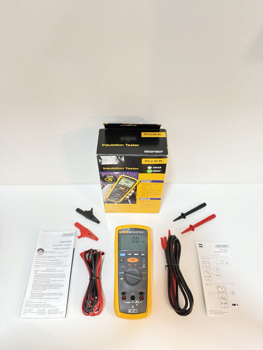 FLUKE 1507 INSULATION TESTED NEW SEALEDCALIBRATED 2025
