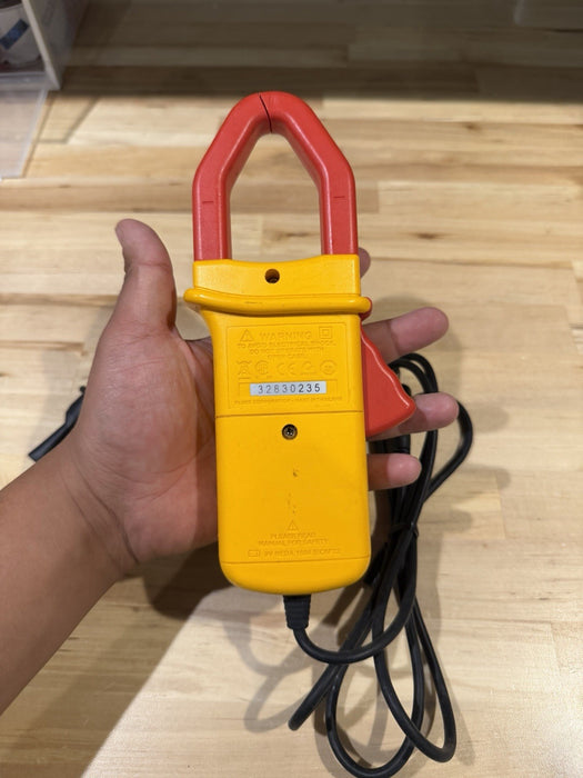 FLUKE I410 AC/DC CURRENT CLAMP TESTED