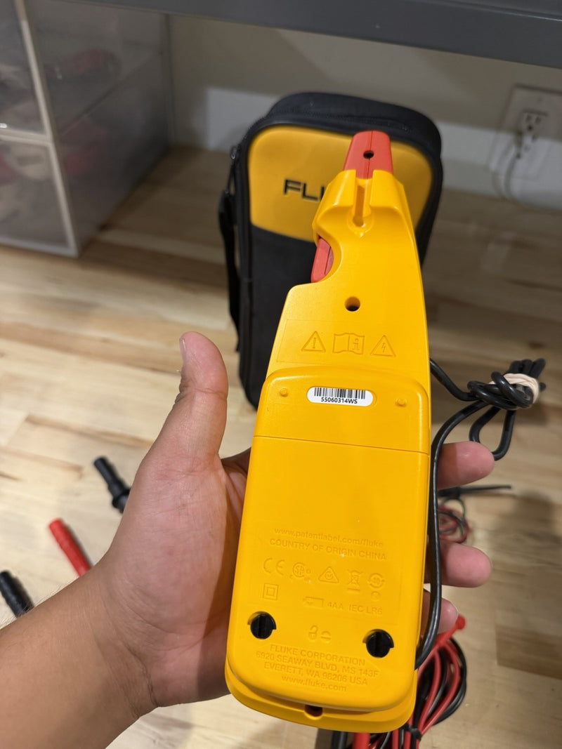 FLUKE 773 MILLIAMP PROCESS CLAMP W/ LEADS (TESTED) FREE SHIPPING