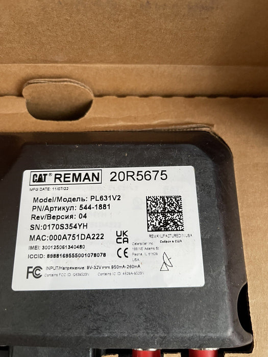 CAT 20R-5675 CONTROL GP-B SEALED NEW SEALED