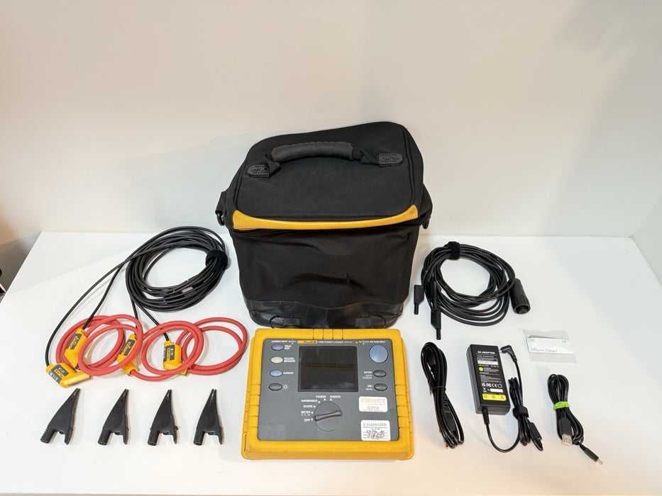 FLUKE 1735 THREE-PHASE POWER LOGGER (CALIBRATED 2025) SHIPS FAST - TESTED