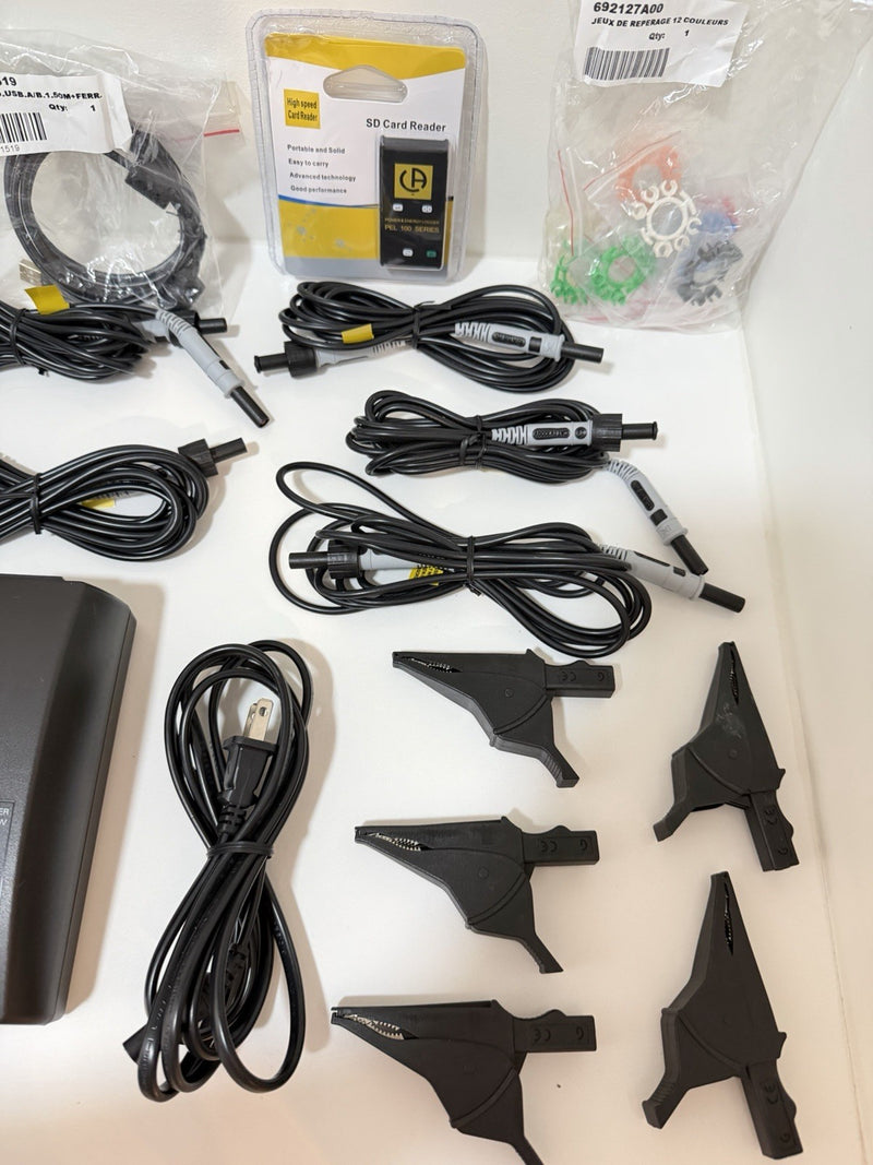 AEMC PEL 105 POWER & ENERGY LOGGER WITH ACCESSORIES
