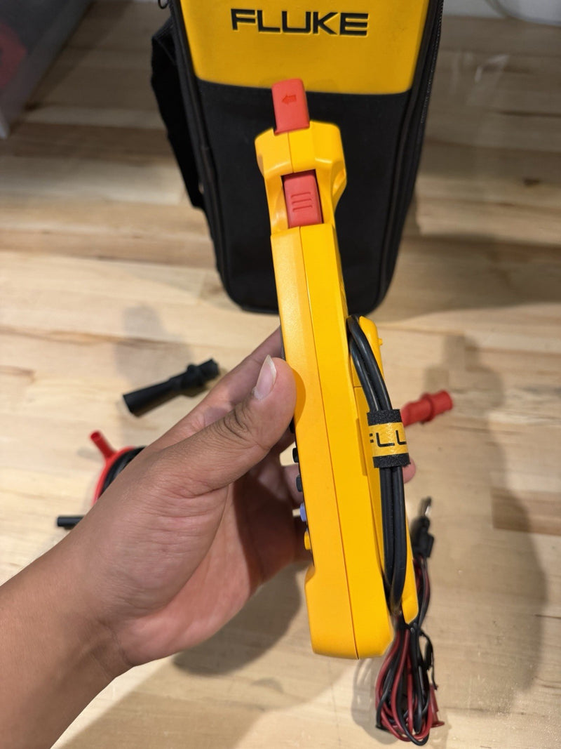 FLUKE 772 MILLIAMP PROCESS CLAMP WITH LEADS & CLIPS TESTED