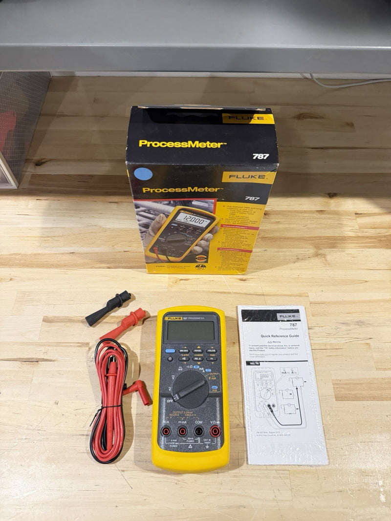FLUKE 787 PROCESSMETER SHIPS FAST - FREE SHIPPING (NEW)