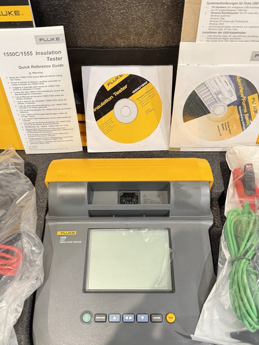 FLUKE 1555 10KV INSULATION TESTER (NEW SEALED) FREE SHIPPING - (TESTED) NEW