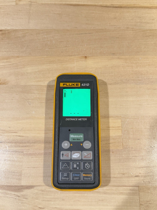 FLUKE 421D LASER DISTANCE METER TESTED