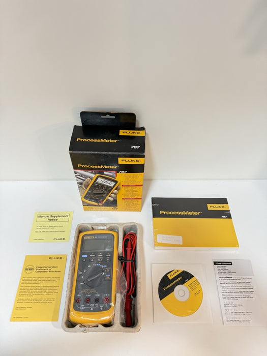 FLUKE 787 PROCESSMETER (NEW FACTORY SEALED) SHIPS FAST - FREE SHIPPING (RARE)