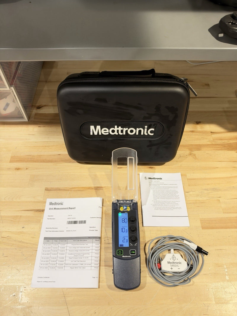 MEDTRONIC 53401 W/ 5492VL PROBE & CASE (TESTED) FREE SHIPPING