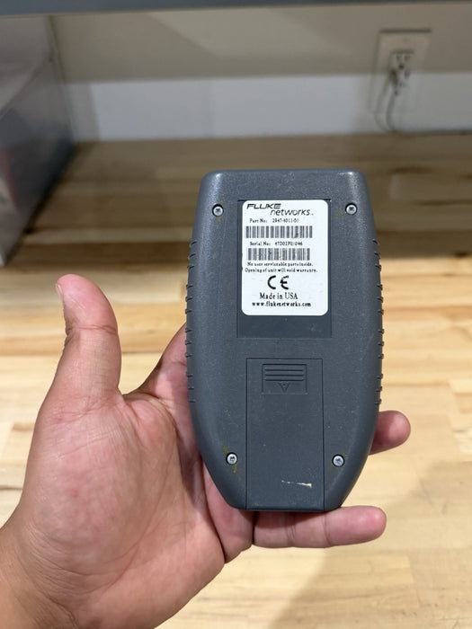 FLUKE NETWORKS MICROSCANNER PRO CABLE VERIFIER TESTED