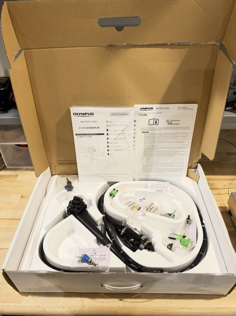 OLYMPUS TJF-Q190V EVIS EXTRA III (TESTED) SHIPS FAST - FREE SHIPPING
