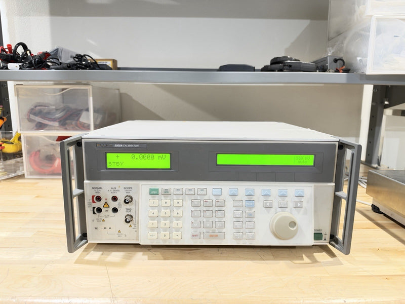 FLUKE 5500A MULTI-FUNCTION CALIBRATOR (TESTED) FREE SHIPPING