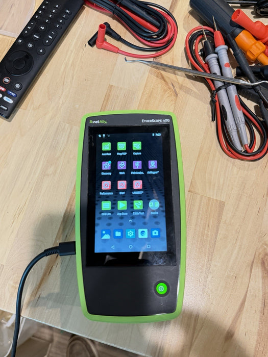 NETALLY ETHERSCOPE NXG EXG 200 TESTER W/ CHARGER - FREE SHIPPING