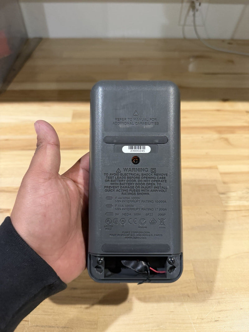FLUKE 87V TRUE RMS MULTIMETER FOR PARTS