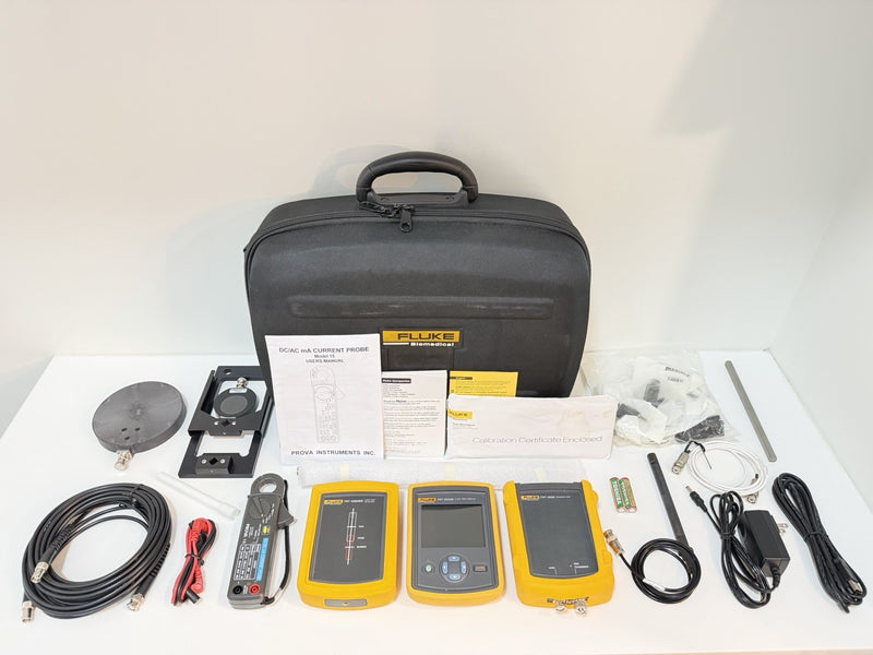FLUKE BIOMEDICAL TNT 12000D W DOSEMATE 12000WD KIT & ACCESSORIES KIT TESTED