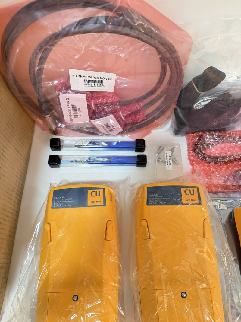 FLUKE NETWORKS DSX-5000QI/GLD 1 YEAR SUPPORT & QUAD OLTS -NEW SEALED /SHIPS FREE