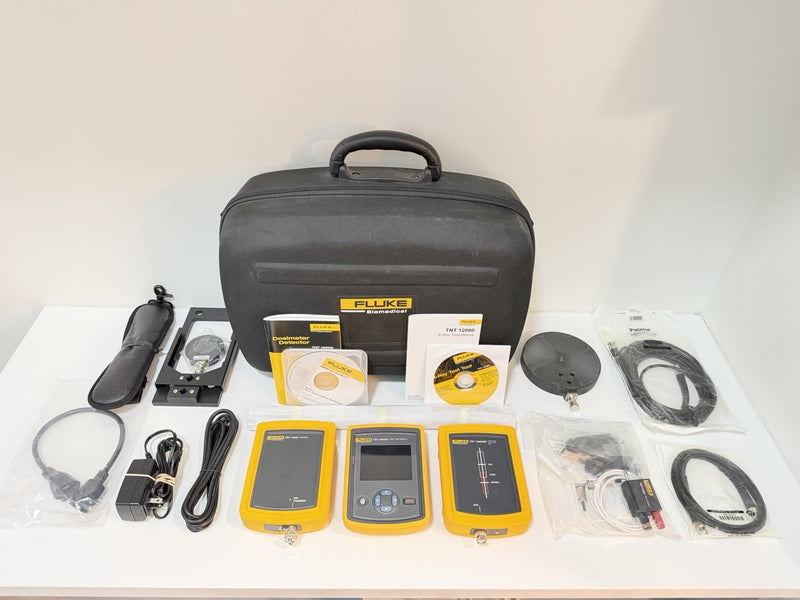 FLUKE BIOMEDICAL TNT 12000D W DOSEMATE 12000WD KIT & ACCESSORIES KIT TESTED
