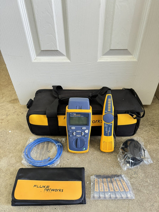 FLUKE NETWORKS CIQ-KIT CABLE IQ TESTER & INTELLITONE PRO200 IT KIT