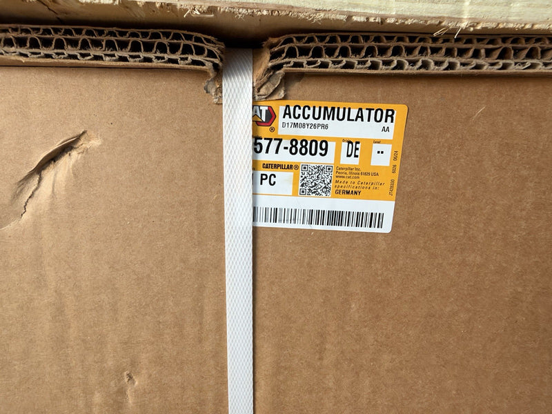 CAT 577-8809 ACCUMULATOR (NEW SEALED) - GENUINE OEM SHIPS FAST