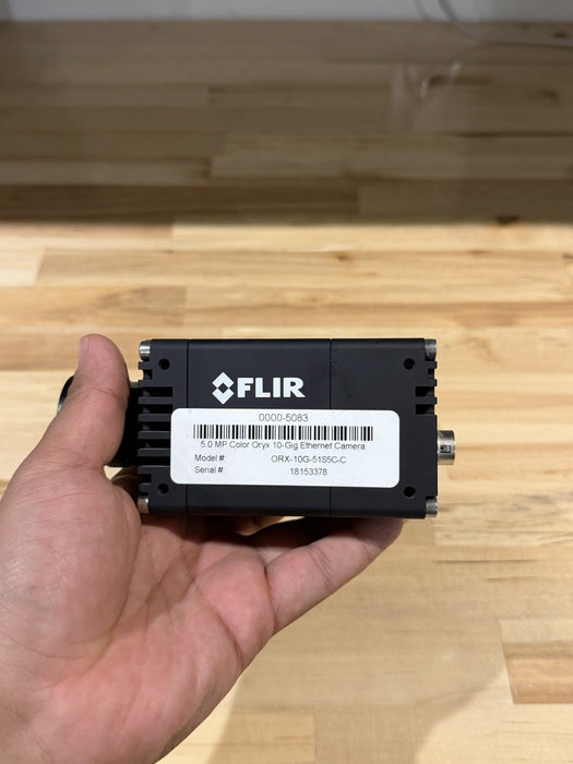 FLIR ORYX 10GIG ETHERNET CAMERA ORX-10G-51S5C-C & LENS (FREE SHIPPING)