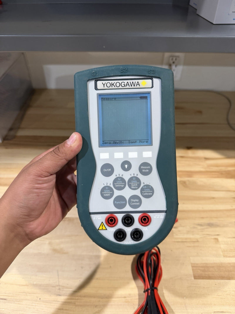 YOKOGAWA MODEL YPC4010 PRESSURE CALIBRATOR WITH LEADS TESTED