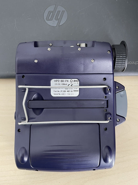 JDSU HP2-60 OPTIC MICROSCOPE & POWER METER WITH CASE