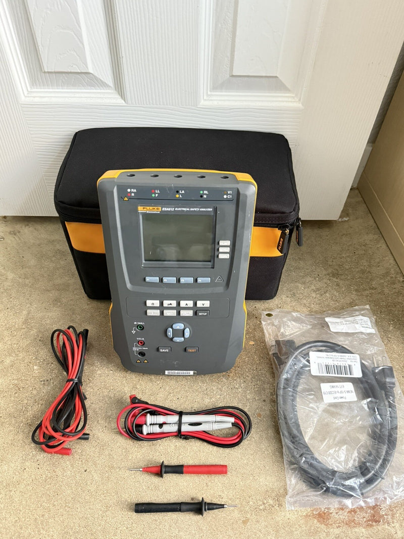 FLUKE BIOMEDICAL ESA612 230V EU ELECTRICAL SAFETY ANALIZER CALIBRATED 2025