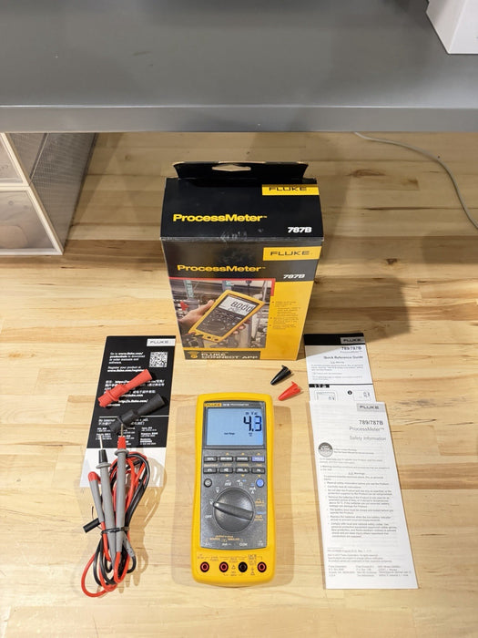 FLUKE 787B PROCESS METER TESTED