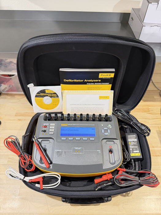 FLUKE IMPULSE 7000DP ANALYZER W/ LEADS & ACCESSORIES (FREE SHIPPING) TESTED
