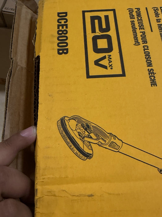 DEWALT DCE800B 20V MAX CORDLESS DRYWALL SANDER (TOOL ONLY) NEW FACTORY SEALED
